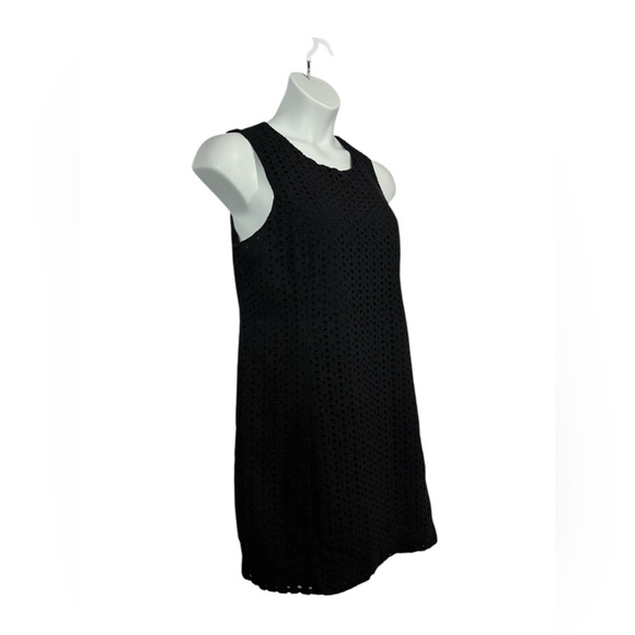 ALFRED SUNG - Sleeveless Eyelet Dress – Black – Size 16 - Picture 7 of 10